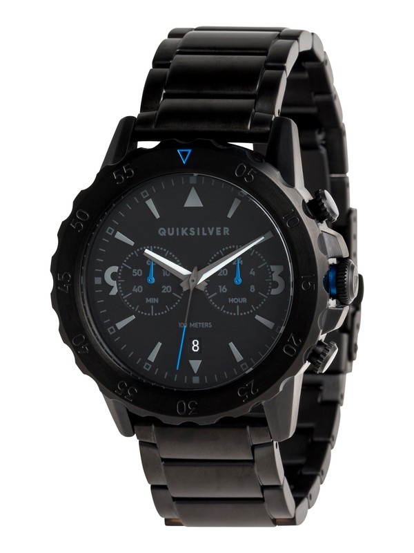 quiksilver, Kombat Chrono Metal - Montre analogique, BLACK (kvj0) 0 Kombat Chrono Metal - Montre analogique Noir EQYWA03021 Quiksilver