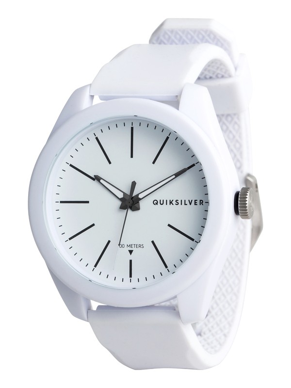 quiksilver, Furtiv Analog Watch, WHITE (wbb0) 0 Furtiv Analog Watch White EQYWA03022 Quiksilver