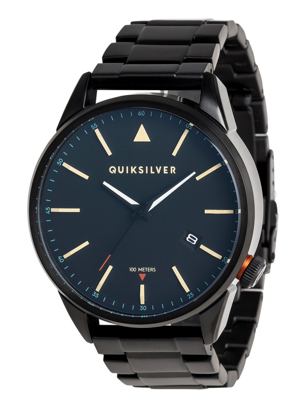 quiksilver, The Timebox Metal - Montre analogique pour Homme, BLACK (kvj0) 0 The Timebox Metal - Montre analogique pour Homme Noir EQYWA03026 Quiksilver