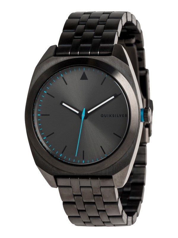 quiksilver, The PM Metal - Montre analogique pour Homme, GUN/ GUN/ GUN (xkkg) 0 The PM Metal - Montre analogique pour Homme Noir EQYWA03030 Quiksilver