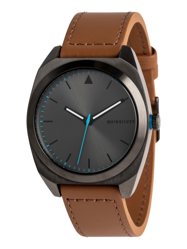 The PM Leather - Analogue Watch EQYWA03031 0 The PM Leather Analog Watch EQYWA03031 Quiksilver