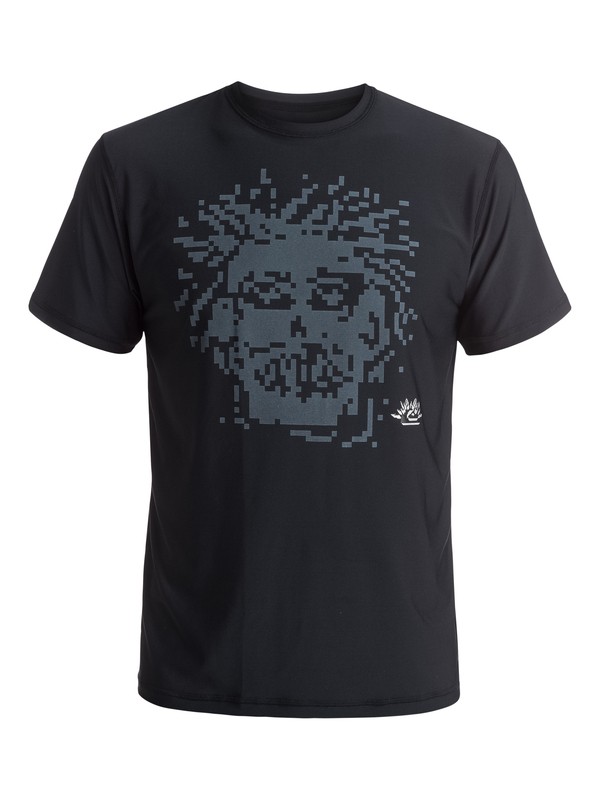 quiksilver, Julien David Amphibian Surf Tee, BLACK (kvd0) 0 Julien David Amphibian Surf Tee EQYWR03006 Quiksilver