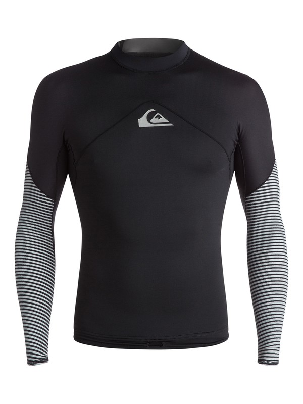 quiksilver, Tropix Long Sleeve Rashguard, BLACK (kvd0) 0 Tropix Long Sleeve Rashguard EQYWR03019 Quiksilver