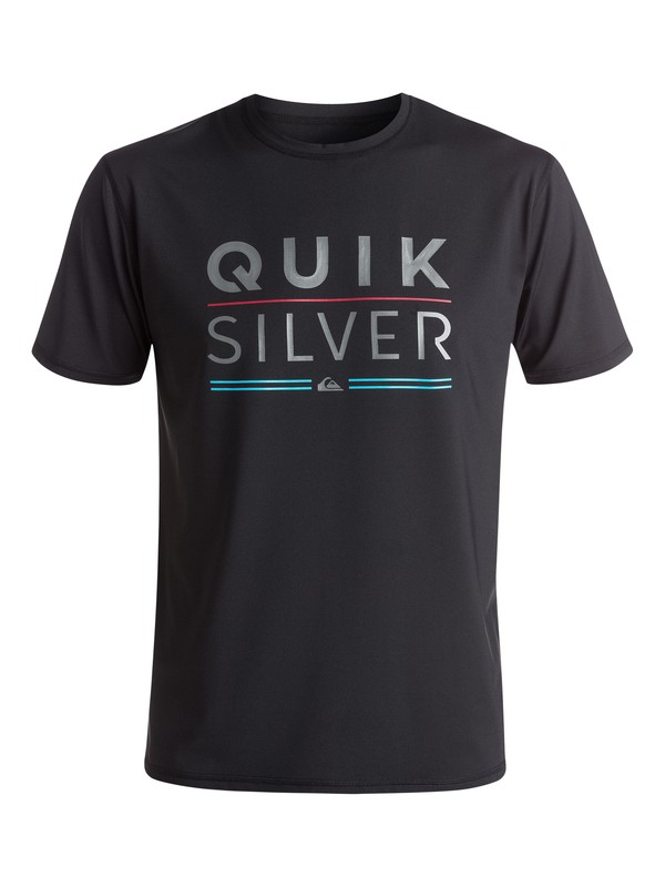 quiksilver, Fully Stacked Rashguard, BLACK (kvd0) 0 Fully Stacked Rashguard EQYWR03029 Quiksilver