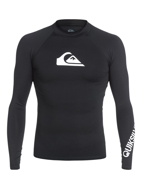 quiksilver, All Time - Licra de surf de maga larga UPF 50 para Hombre, BLACK (kvd0) 0 All Time - Licra de surf de maga larga UPF 50 para Hombre Negro EQYWR03034 Quiksilver