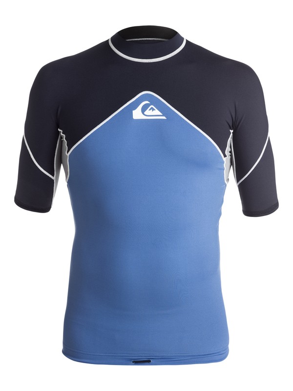 quiksilver, Tropix - Lycra à manches courtes, NAVY BLAZER/STEEPLE GREY/STAR (xbsb) 0 Tropix - Lycra à manches courtes EQYWR03043 Quiksilver
