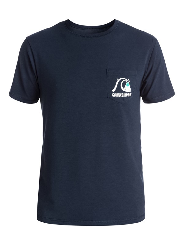 quiksilver, Bubble - Surf tee, NAVY BLAZER (byj0) 0 Bubble - Surf tee EQYWR03046 Quiksilver