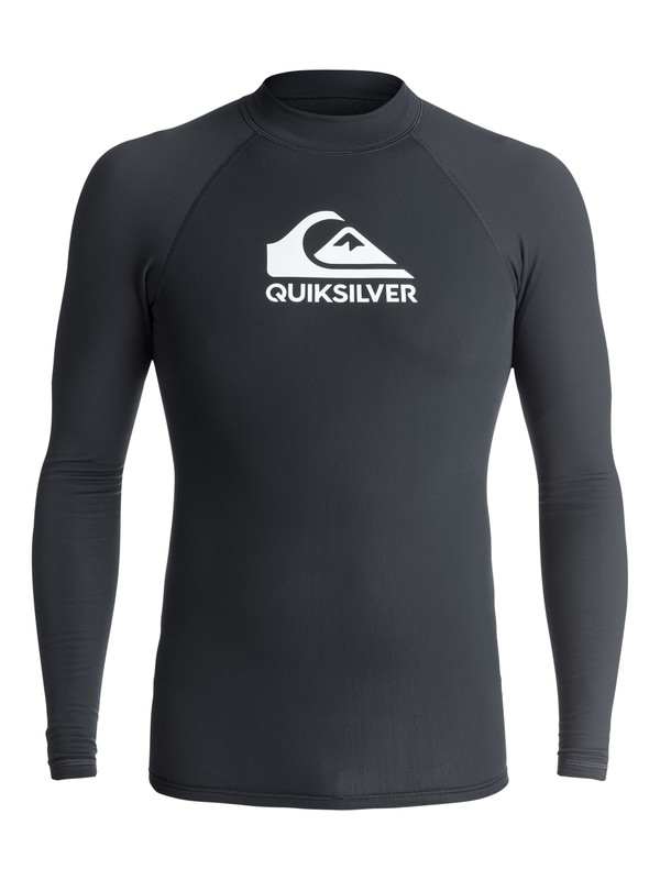 quiksilver, Heater - Lycra à manches longues anti-UV, DARK GREY (kva0) 0 Heater - Lycra à manches longues anti-UV Noir EQYWR03078 Quiksilver