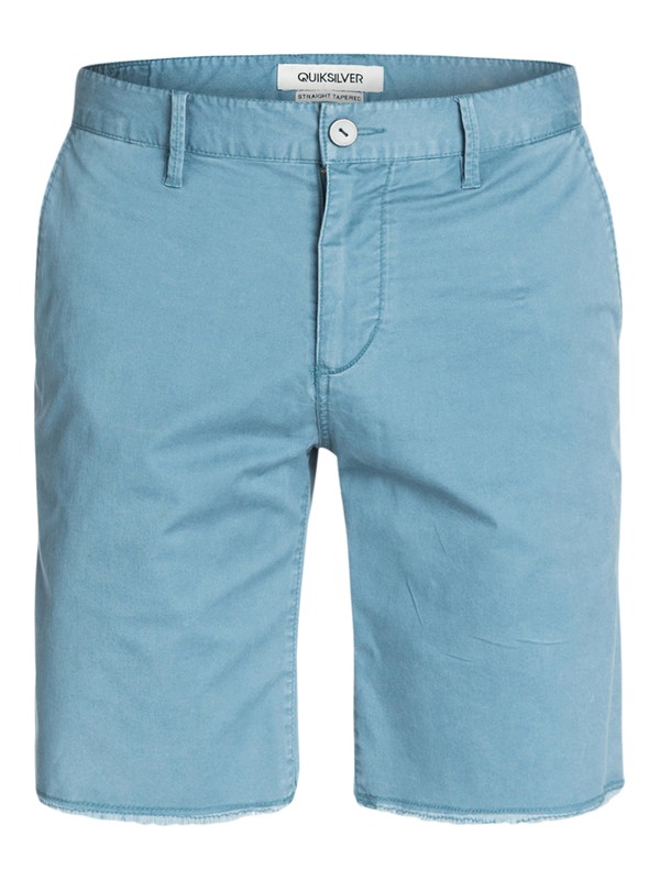 quiksilver, New Echo 18" Chino Shorts, BLUESTONE (bmc0) 0 New Echo 18" Chino Shorts EQYWS03035 Quiksilver