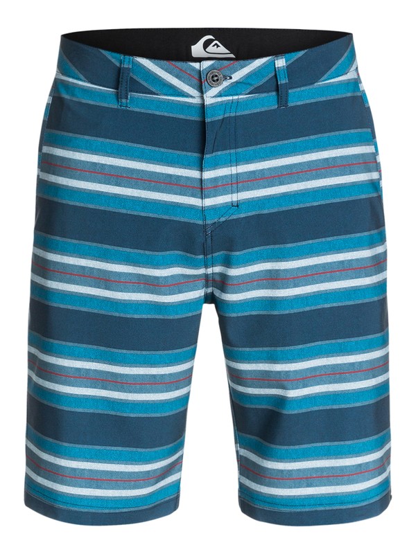 quiksilver, Striped Amphibian 21" Repreve Amphibian Shorts, STRIPED AMPHIBIAN NAVY (bjy3) 0 Striped Amphibian 21" Repreve Amphibian Shorts EQYWS03049 Quiksilver