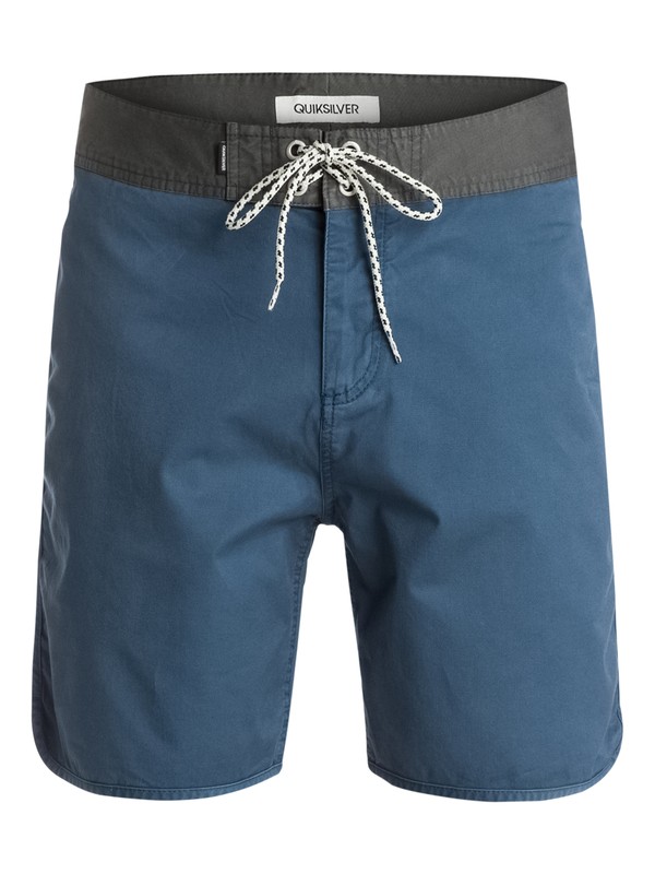 quiksilver, Street Trunk Scallop 19" Shorts, DARK DENIM (brq0) 0 Street Trunk Scallop 19" Shorts EQYWS03073 Quiksilver