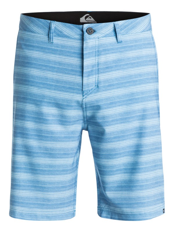 quiksilver, Stripe Amphibian 21" Shorts, AMP STRIPE FEDERAL BLUE (bnc6) 0 Stripe Amphibian 21" Shorts EQYWS03103 Quiksilver