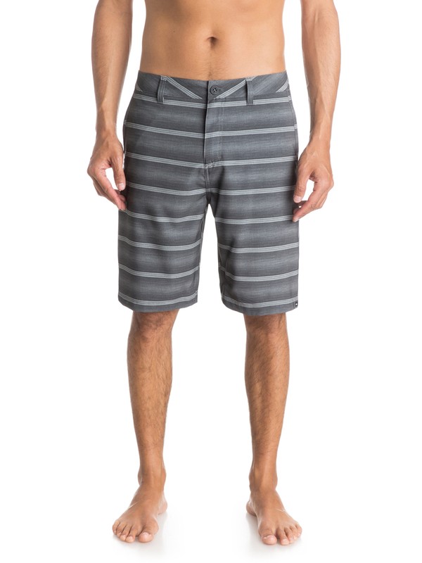 quiksilver, Stripes Amphibian 21" Shorts, STRIPES AMP CASTLEROCK (kpv3) 0 Stripes Amphibian 21" Shorts EQYWS03122 Quiksilver