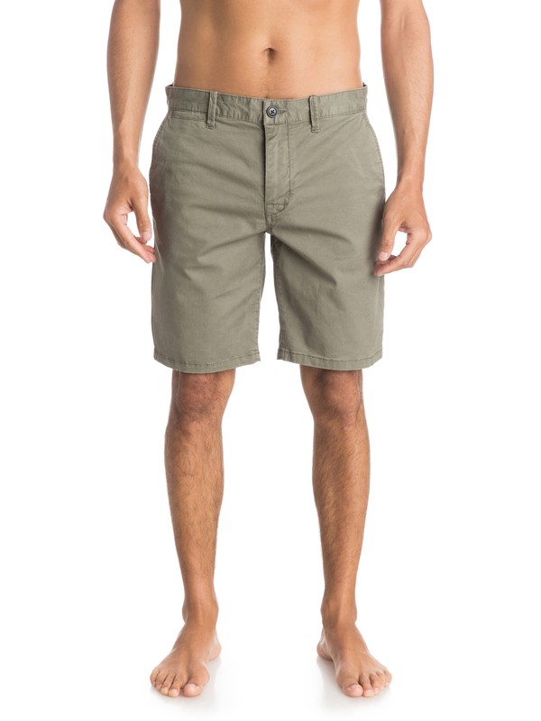 quiksilver, Krandy 20" Chino Shorts, DUSTY OLIVE (gpb0) 0 Krandy 20" Chino Shorts EQYWS03124 Quiksilver