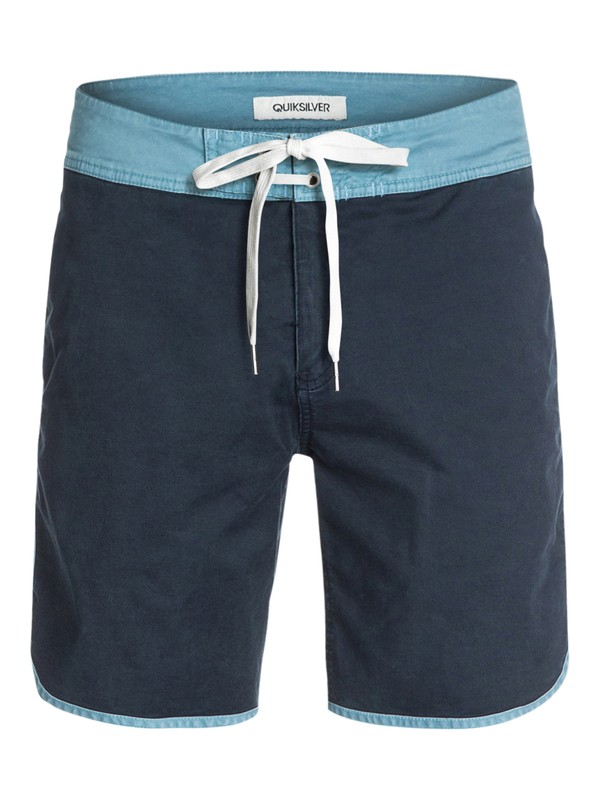 quiksilver, Scallop 19" Street Trunks, NAVY BLAZER (byj0) 0 Scallop 19" Street Trunks EQYWS03145 Quiksilver