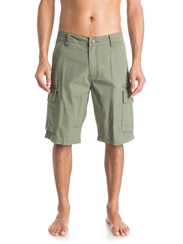 quiksilver, Time After Time Ripstop - Short, DUSTY OLIVE (gpb0) 0 Time After Time Ripstop - Short EQYWS03160 Quiksilver