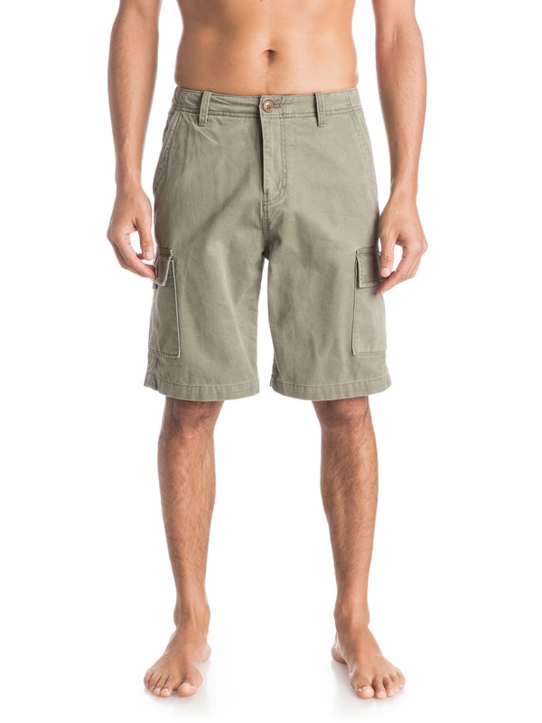 quiksilver, Everyday Cargo Shorts, DUSTY OLIVE (gpb0) 0 Everyday Cargo Shorts EQYWS03167 Quiksilver