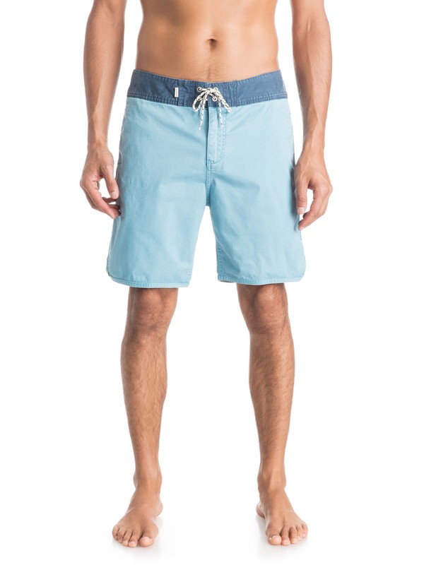 quiksilver, Street Trunk Scallop - Short, NIAGARA (bkt0) 0 Street Trunk Scallop - Short EQYWS03173 Quiksilver