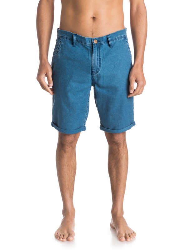 quiksilver, Krandy Linen - Short, INDIGO (bpz0) 0 Krandy Linen - Short EQYWS03214 Quiksilver