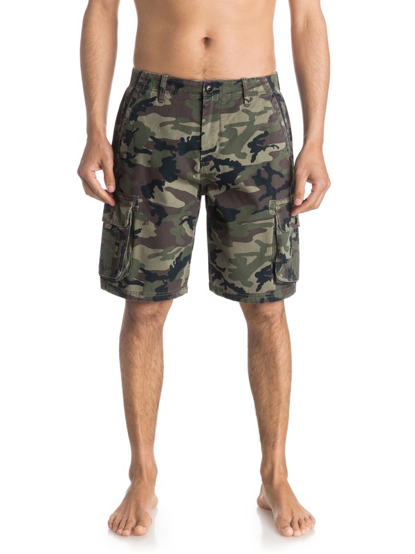 quiksilver, Everyday Deluxe - Cargo Shorts, DELUXE CAMOFLAGE (gpb6) 0 Everyday Deluxe - Cargo Shorts EQYWS03250 Quiksilver