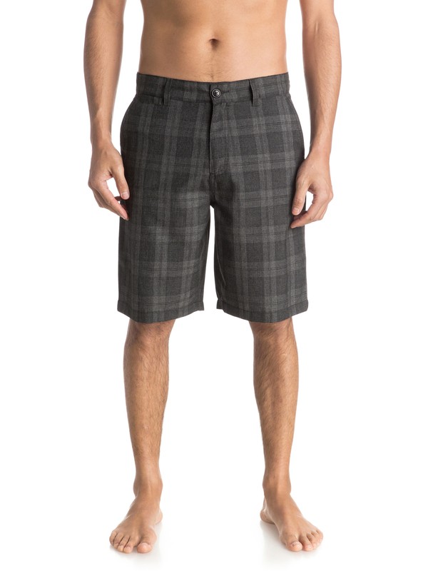 quiksilver, Regeneration 21" - Chino Shorts, MEDIUM GREY HEATHER (kpwh) 0 Regeneration 21" - Chino Shorts EQYWS03261 Quiksilver