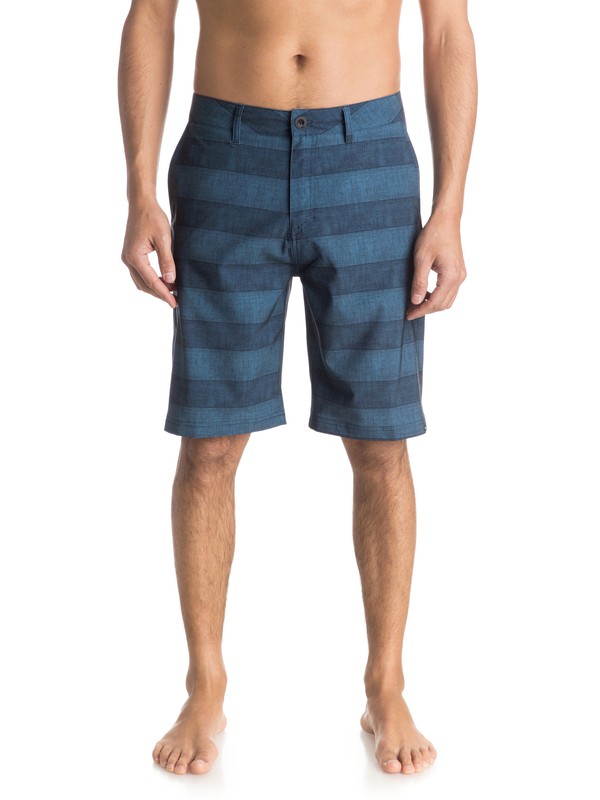 quiksilver, Lines 21" Amphibian Shorts, LINES AMP NAVY BLAZER (byj6) 0 Lines 21" Amphibian Shorts EQYWS03276 Quiksilver