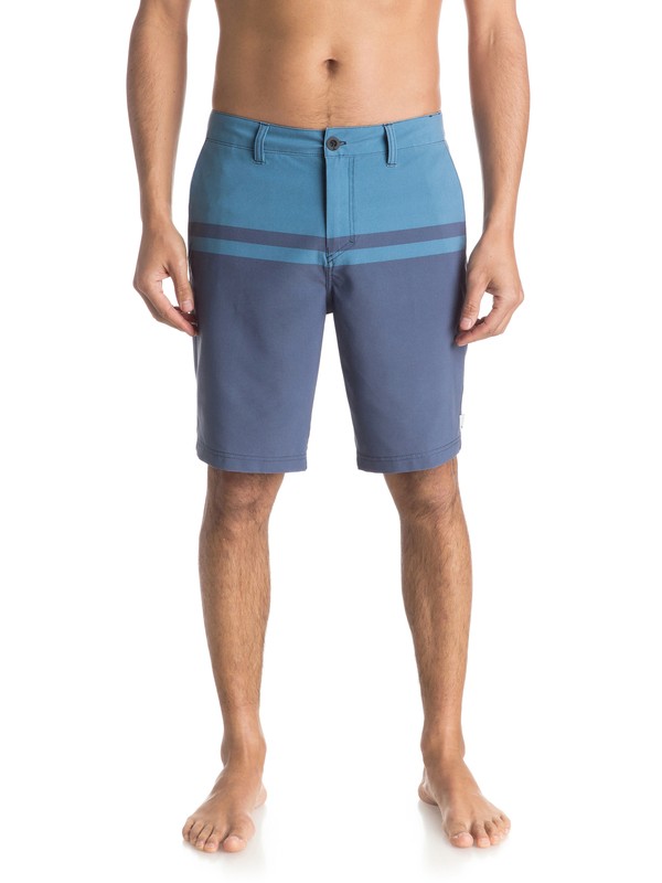 quiksilver, Stomp 19" Amphibian Shorts, STOMP AMP NIGHTSHADOW (bpt6) 0 Stomp 19" Amphibian Shorts EQYWS03282 Quiksilver