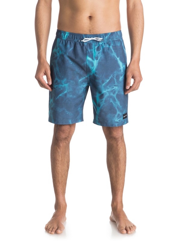quiksilver, Waisted Amphibian 19" Shorts, WAISTED AMP DK DENIM (brq6) 0 Waisted Amphibian 19" Shorts EQYWS03322 Quiksilver