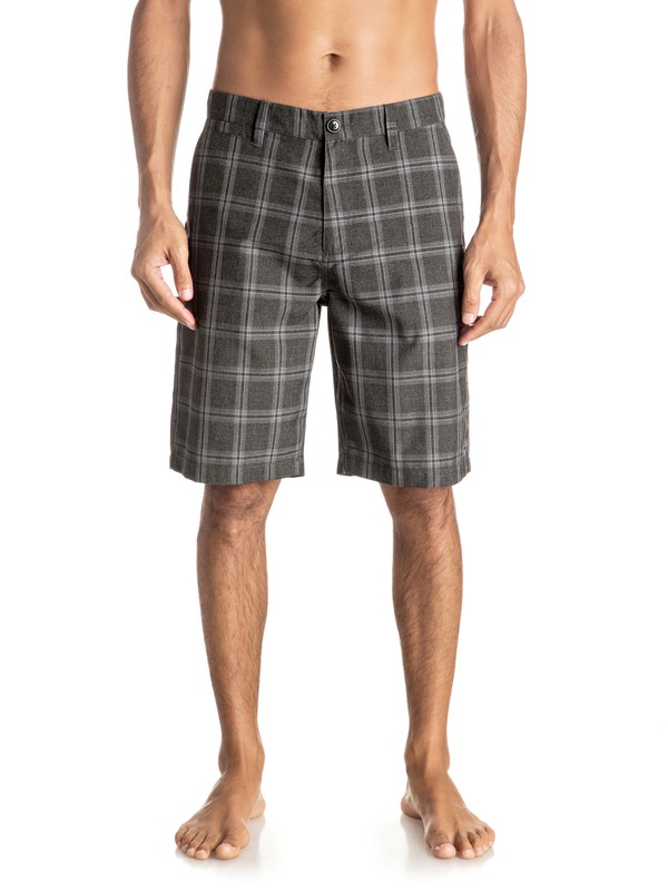 quiksilver, Regeneration - Chino Shorts, DARK GREY HEATHER (ktfh) 0 Regeneration - Chino Shorts EQYWS03329 Quiksilver