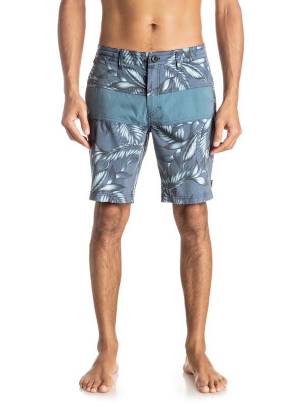 quiksilver, The Panel Amphibian 19" - Shorts, NAVY BLAZER (byj0) 0 The Panel Amphibian 19" - Shorts EQYWS03365 Quiksilver