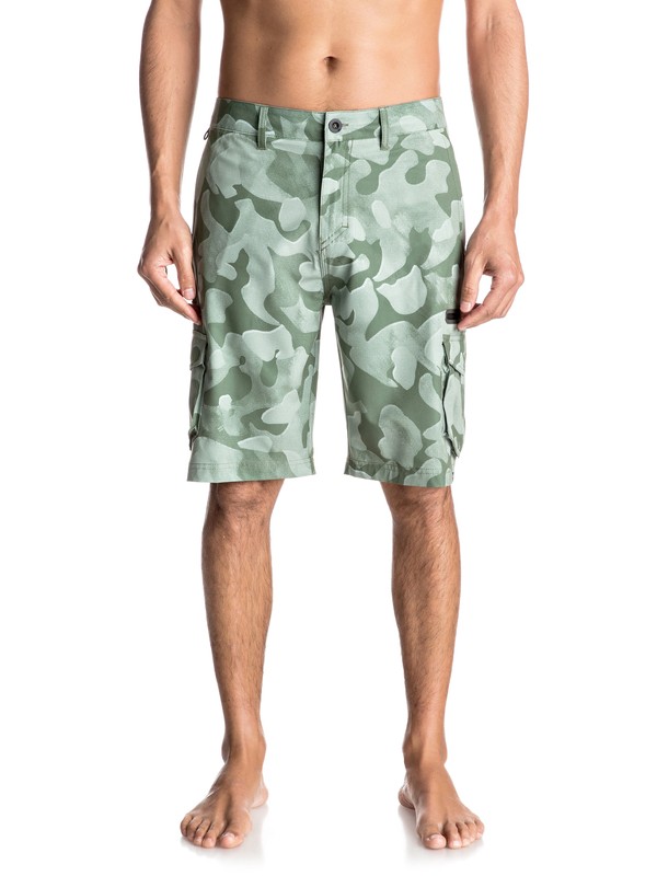 quiksilver, Utilitarion Amphibian 21" - Amphibian Shorts, FOUR LEAF CLOVER (gph6) 0 Utilitarion Amphibian 21" - Amphibian Shorts EQYWS03412 Quiksilver