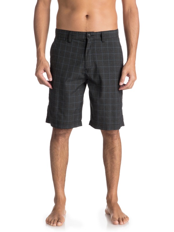 quiksilver, Regeneration Chino Shorts, DARK GREY HEATHER REGENERATION (krp1) 0 Regeneration Chino Shorts Black EQYWS03425 Quiksilver