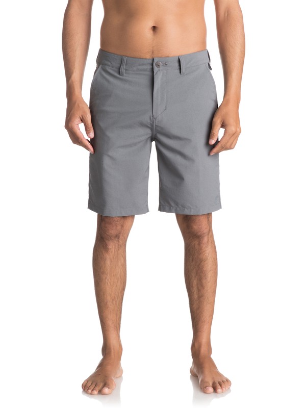 quiksilver, Transit Twill Amphibian 20" Amphibian Shorts, QUIET SHADE (kze0) 0 Transit Twill Amphibian 20" Amphibian Shorts EQYWS03434 Quiksilver