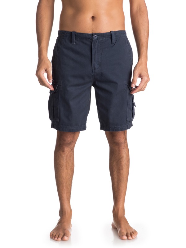 quiksilver, Crucial Battle - Short cargo pour Homme, BLUE NIGHTS (bst0) 0 Crucial Battle - Short cargo pour Homme Bleu EQYWS03456 Quiksilver