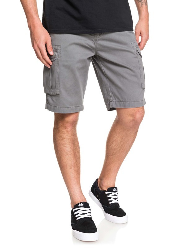 quiksilver, Crucial Battle Cargo Shorts, QUIET SHADE (kze0) 0 Crucial Battle Cargo Shorts Black EQYWS03456 Quiksilver
