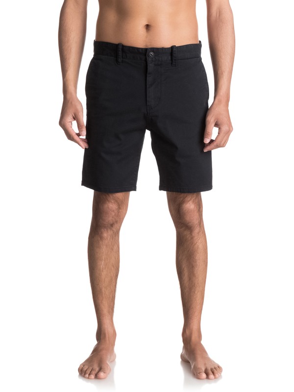 quiksilver, Spratt Chino Shorts, BLACK (kvj0) 0 Spratt Chino Shorts Black EQYWS03460 Quiksilver