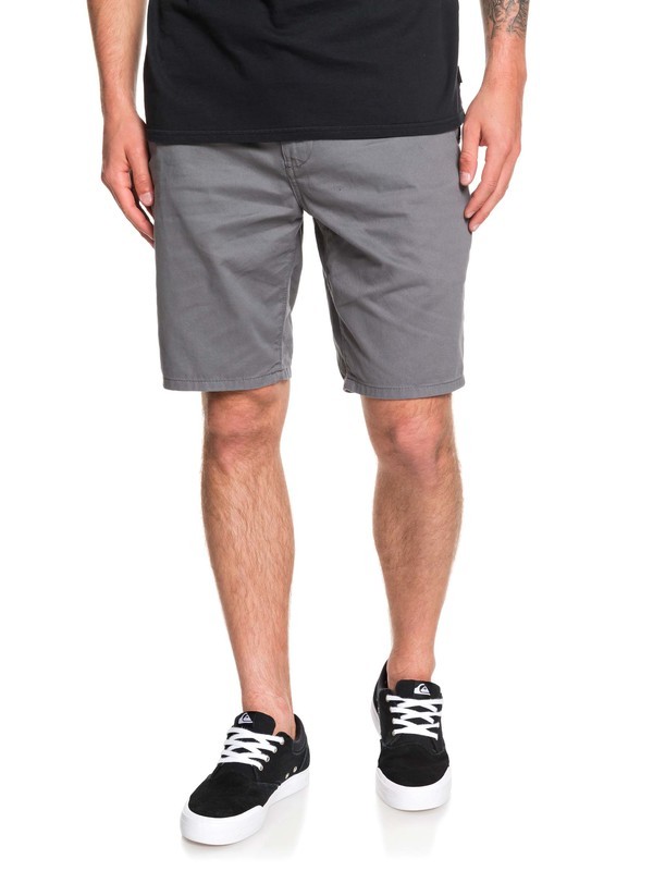 quiksilver, Everyday Chino Shorts, QUIET SHADE (kze0) 0 Everyday Chino Shorts Black EQYWS03468 Quiksilver