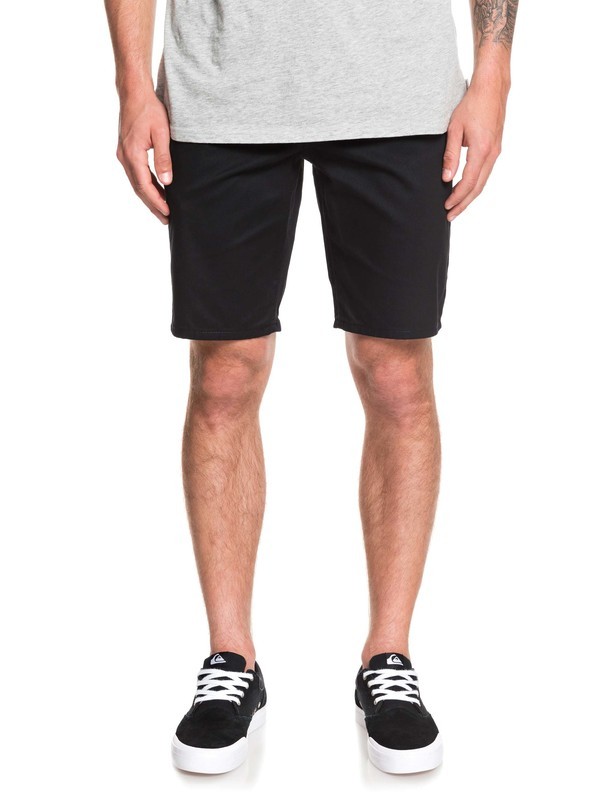 quiksilver, New Everyday Union 21" Chino Shorts, BLACK (kvj0) 0 New Everyday Union 21" Chino Shorts Black EQYWS03469 Quiksilver