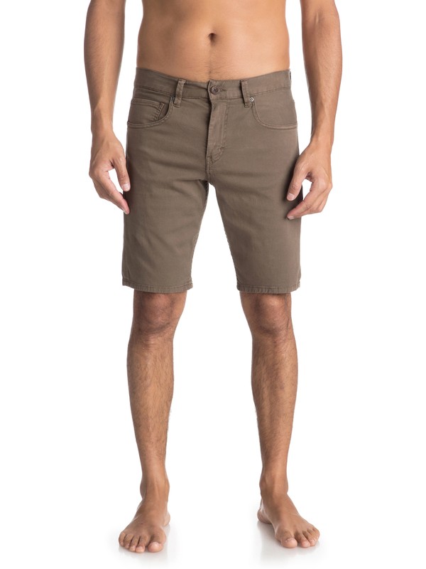 quiksilver, The Layback - Chino Shorts für Männer, TEAK (cqq0) 0 The Layback - Chino Shorts für Männer Braun EQYWS03470 Quiksilver
