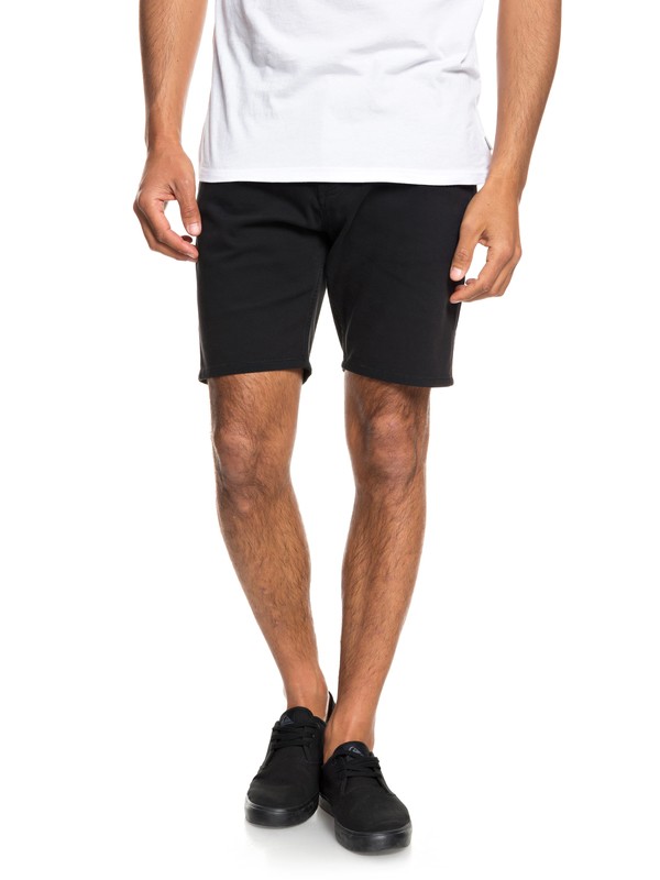 quiksilver, Dawn To Dust 18" Shorts, BLACK (kvj0) 0 Dawn To Dust 18" Shorts Black EQYWS03472 Quiksilver