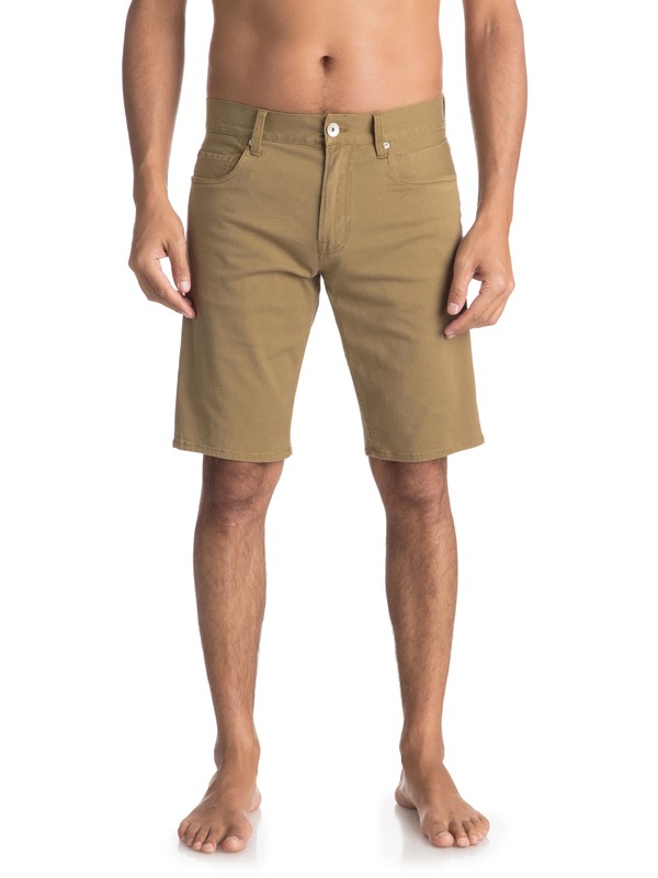 quiksilver, Lygon 20" Shorts, ELMWOOD (tmp0) 0 Lygon 20" Shorts Beige EQYWS03483 Quiksilver