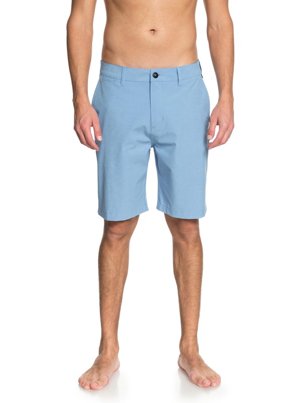 quiksilver, Union Heather 20" Amphibian Shorts, SILVER LAKE BLUE (bjq0) 0 Union Heather 20" Amphibian Shorts Blue EQYWS03488 Quiksilver