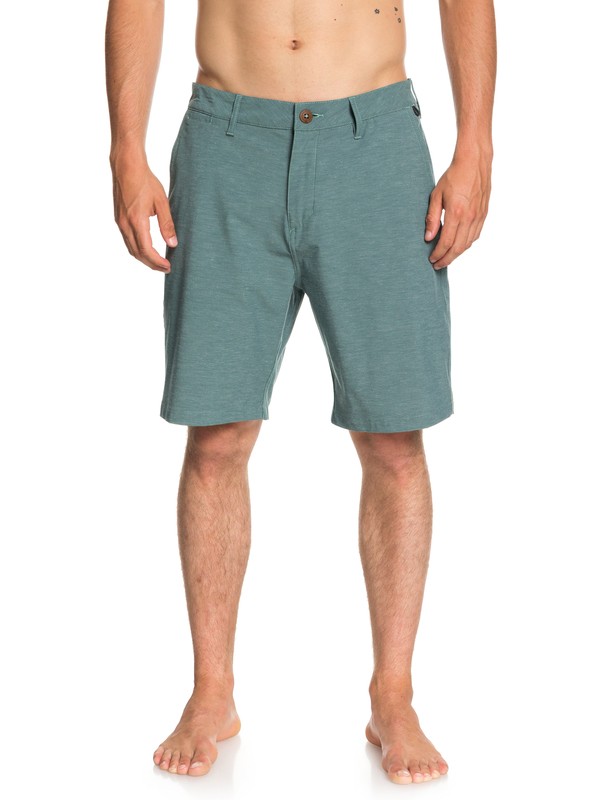 quiksilver, Union Heather 20" Amphibian Shorts, DARK FOREST (bpg0) 0 Union Heather 20" Amphibian Shorts Blue EQYWS03488 Quiksilver