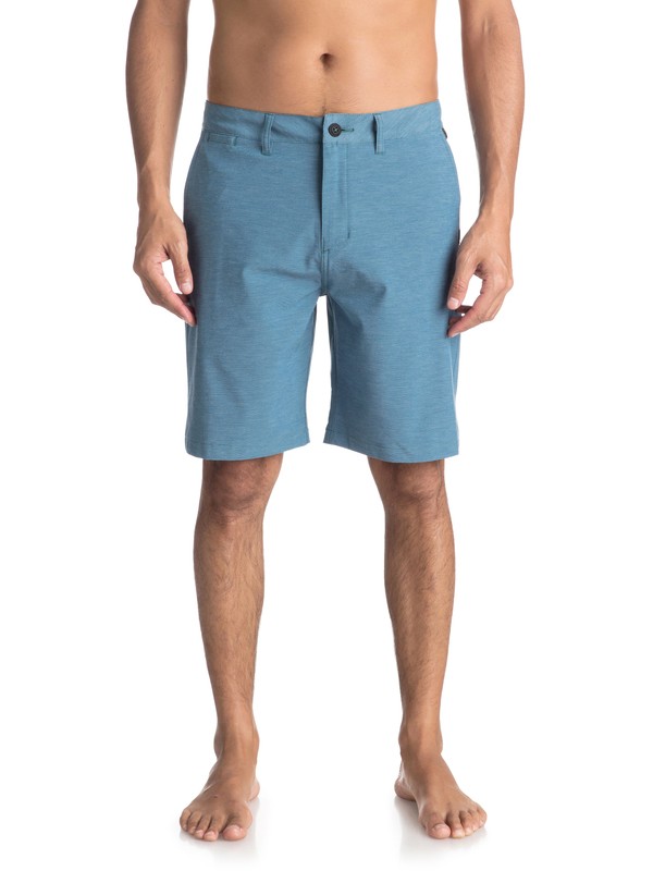 quiksilver, Union Heather 20" Amphibian Shorts, REAL TEAL (bpr0) 0 Union Heather 20" Amphibian Shorts Blue EQYWS03488 Quiksilver