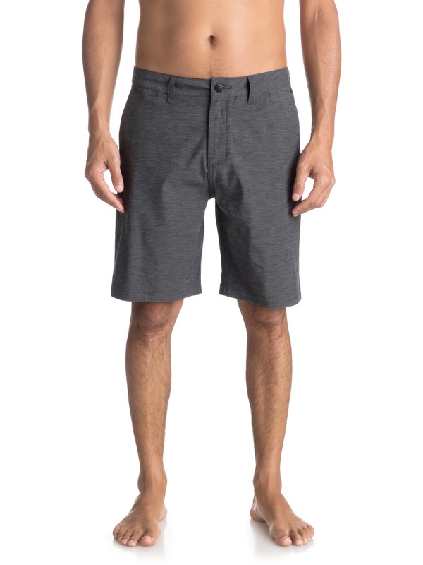 quiksilver, Union Heather 20" Amphibian Shorts, BLACK (kvj0) 0 Union Heather 20" Amphibian Shorts Black EQYWS03488 Quiksilver