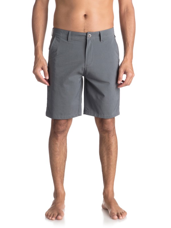 quiksilver, Transit Twill 20" Amphibian Boardshorts, IRON GATE (kzm0) 0 Transit Twill 20" Amphibian Boardshorts Black EQYWS03494 Quiksilver