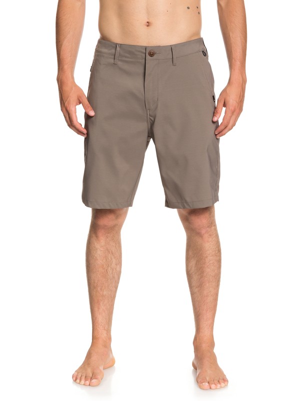 quiksilver, Transit Twill 20" Amphibian Boardshorts, FALCON (szg0) 0 Transit Twill 20" Amphibian Boardshorts Grey EQYWS03494 Quiksilver