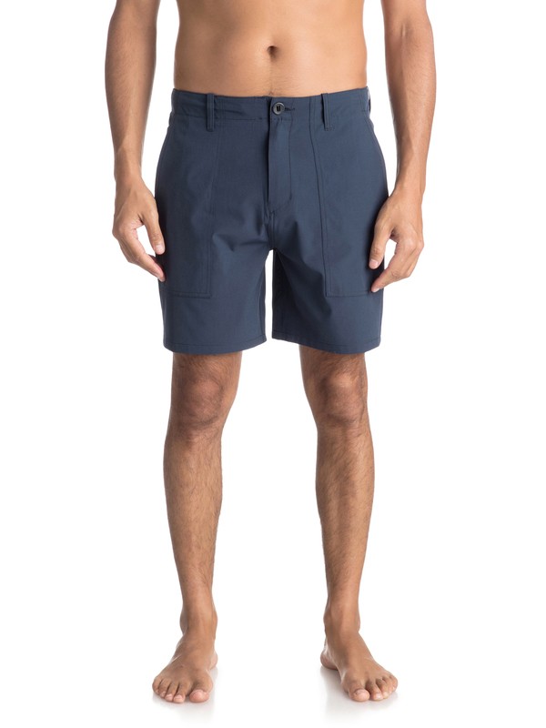 quiksilver, Tactics 18" - Amphibian Board Shorts for Men, BLUE NIGHTS (bst0) 0 Tactics 18" - Amphibian Board Shorts for Men Blue EQYWS03495 Quiksilver