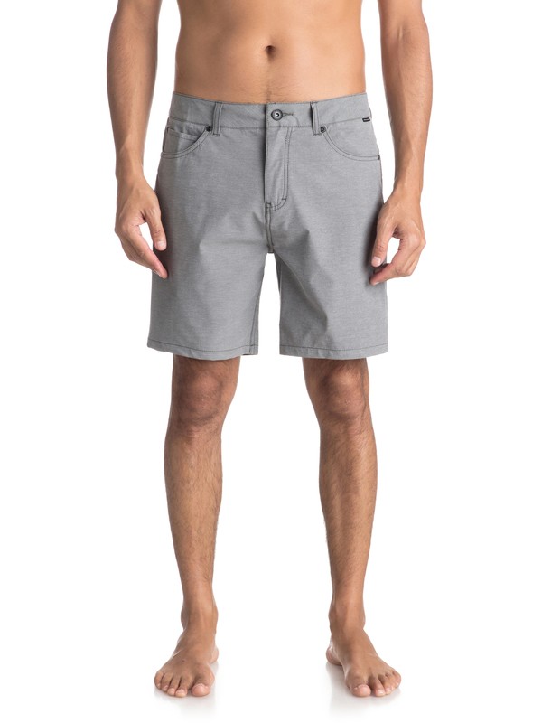 quiksilver, Nelson 18" - Amphibian Shorts for Men, BLACK (kvj0) 0 Nelson 18" - Amphibian Shorts for Men Black EQYWS03500 Quiksilver