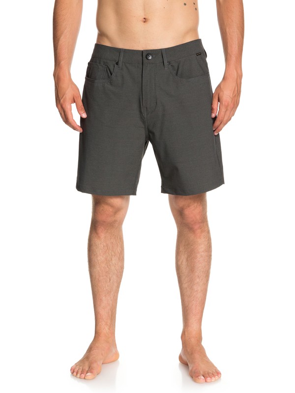 quiksilver, Nelson 18" - Short amphibian pour Homme, BLACK (kvj2) 0 Nelson 18" - Short amphibian pour Homme Noir EQYWS03500 Quiksilver